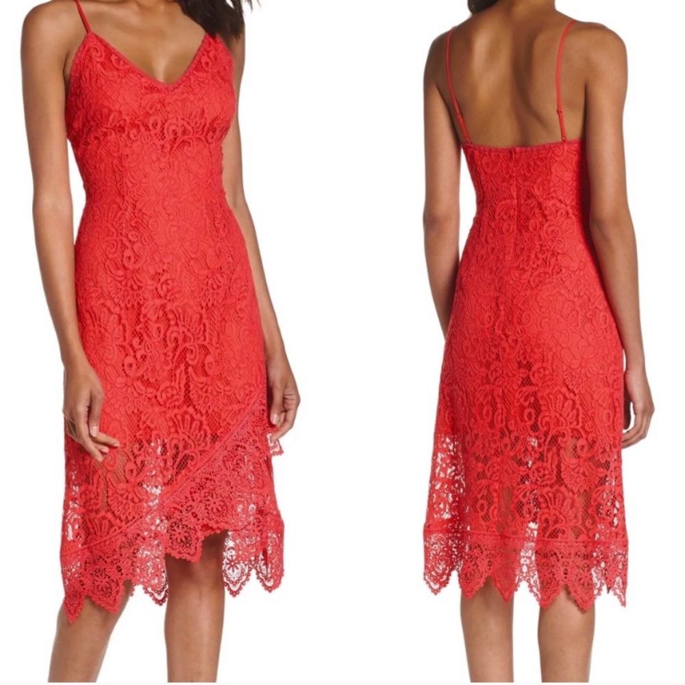 BB Dakota RAVP Rylee Pink Lace Dress